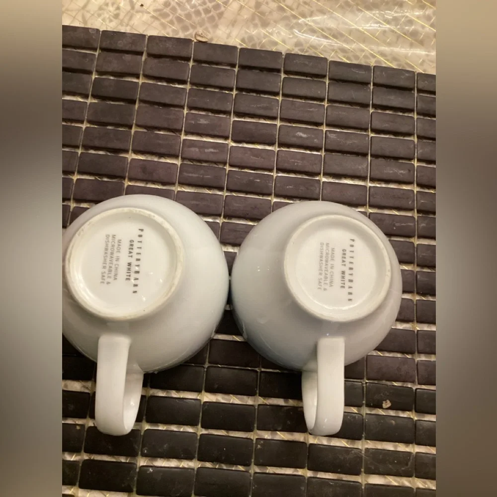 Crate & Barrel large cups